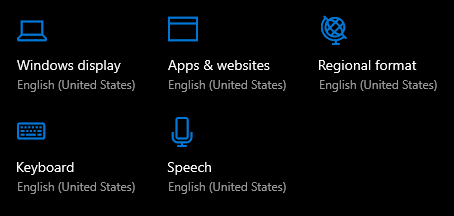 language