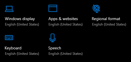 language